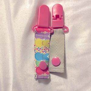 Easter peeps tubie IV feeding oxygen tube clips